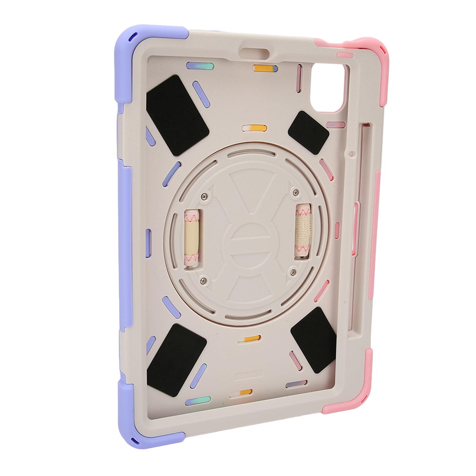 

Чехол для планшета, многофункциональный, стильный, ударопрочный, многоугольный, защитный чехол для планшета Xiaomi розовый