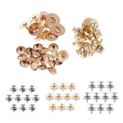 Vintage Style Metal Magnetic Buttons for Sewing Nail Buckle Rivet Fasteners for Jackets Shirts and Coats