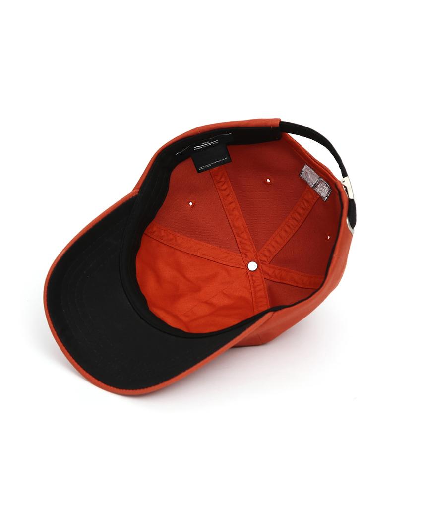 Eondeokeonteulol Cotton Logo Ball Cap Wave Logo / Authentic B B / Orange