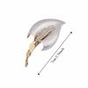 Zinc Zinc Alloy Metal Flower Brooches Jewelry Accessories Women Brooch Fashion Exaggerated Brooches  Daily