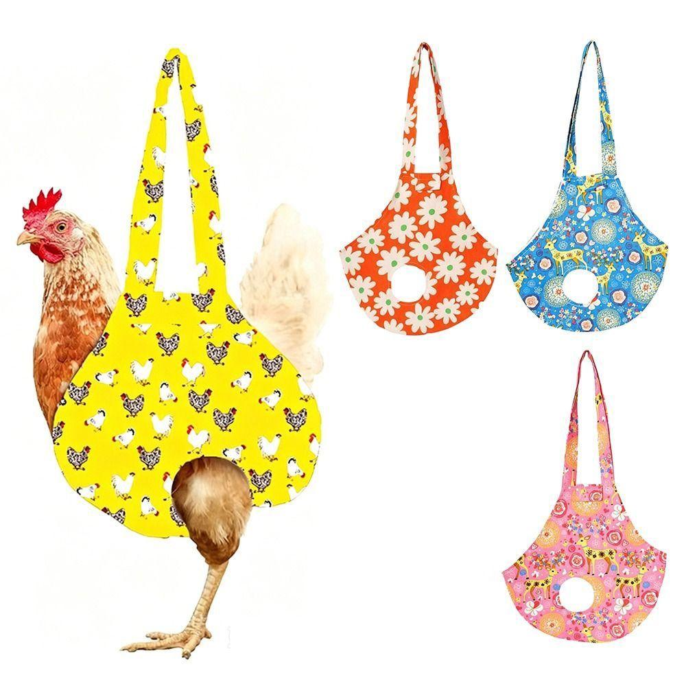 Adjustable Strap Hen Holder Bag Breathable Poultry Transport Handbag Pet Accessories
