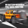 1/22 Scale Jeeps Wrangler Pickup Off-road Vehicle Alloy Model Car Simulation Sound and Light Diecast Metal Toy Collection Gift for Boy