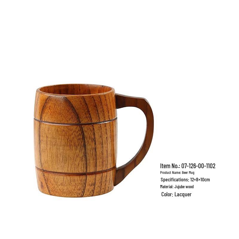 

Redwood Wooden Mug & Glass Set