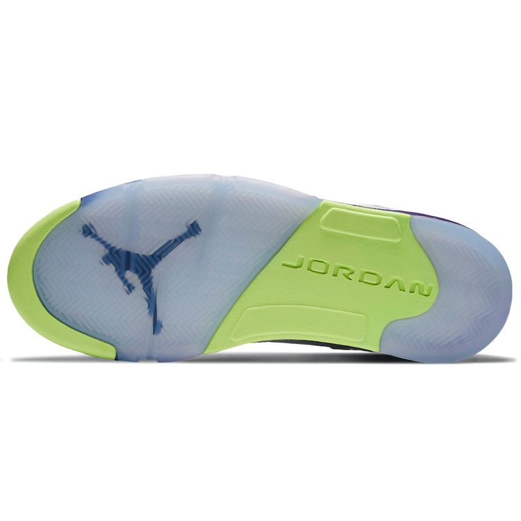 Air Jordan 5 Retro Alternate Bel-Air Unisex Sneakers White Court-Purple Racer-Pink DB3335-100