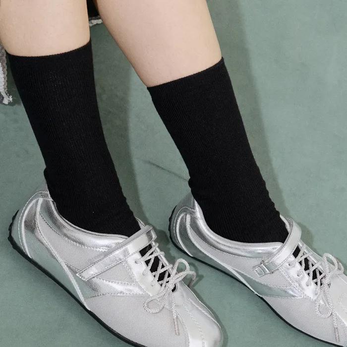 [Liv] Medium Thickness Basic Socks 3 Colors (JLSS5E101BK)