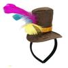 Headband Easter Costume Hat Dress Up Feathered Tall Hat  Stage Performance Event
