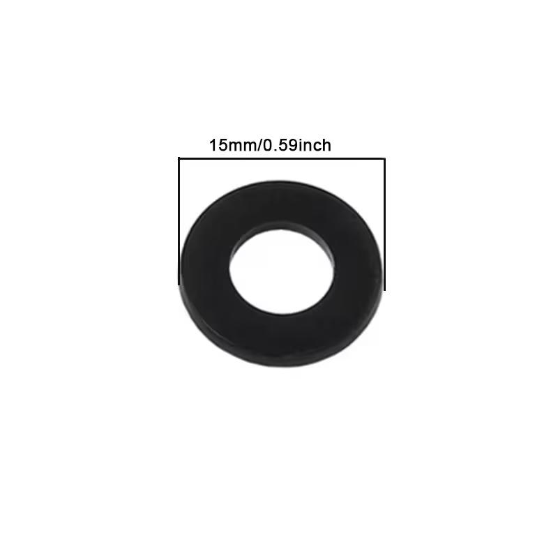 20pcs Plastic Nylon Washers Hinge Buffering Ring Washers Door Washer Components Home Accessories