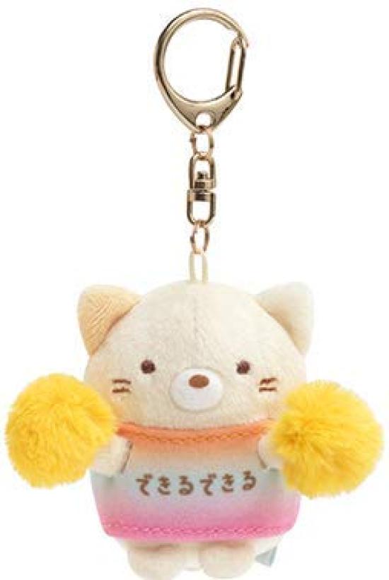 

Подвесная плюшевая кошка Sumikkogurashi Сувенирная продукция, выпущенная ограниченным тиражом в память о викторине Sumikkogurashi