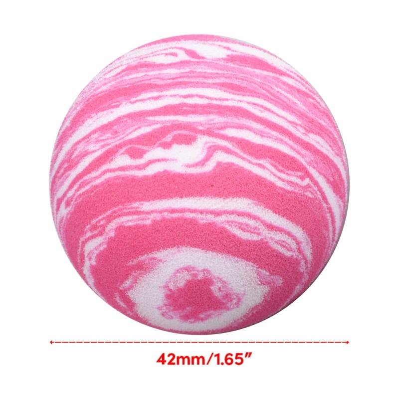 10Pcs Soft EVA Elastic Golf Balls for Indoor/Outdoor Golf Practice Sponge Practice Golf Balls Garden Golf Training Balls