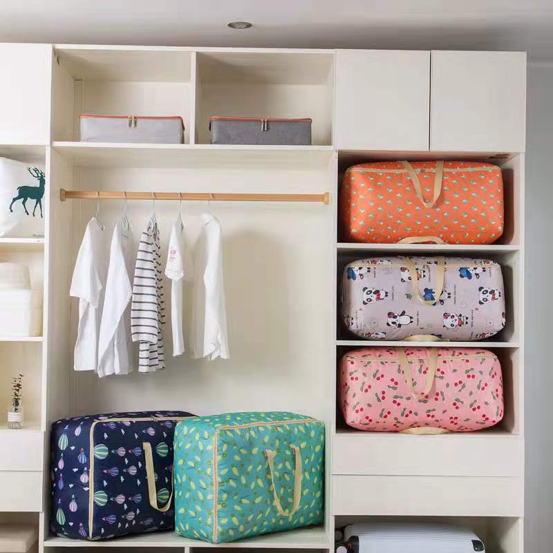 Clothing Wardrobe Organizer Bag Clothes Blanket Quilt Closet Box Bag Large Waterproof Household Foldable Storage Bag