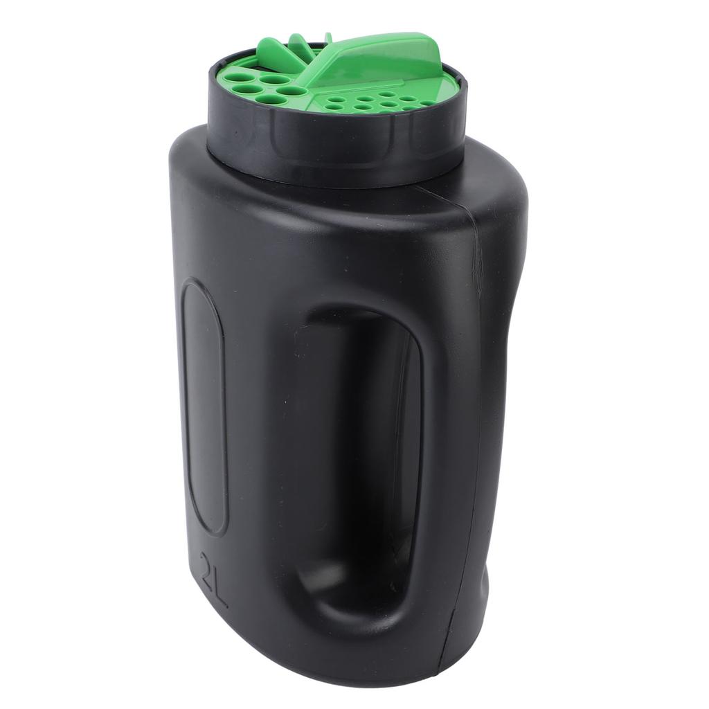 Hand Held Spreader 2L ABS PP Labor Saving Evenly Spread Fertilizer Shaker for Gardening Agriculture Lawn