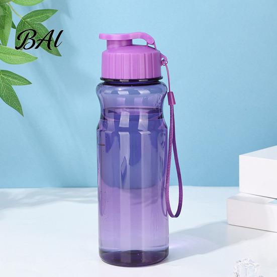 Gym Fitness Workout Water Bottle Sports Bottle, with Flip Lid, 550ml Capacity Leak-Proof Travel Friendly Portable Cup, for Outdoor And Hiking Cycling