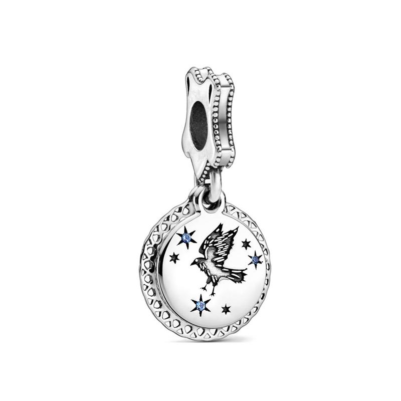 Perline Charms Harry Potter Bracciale Serpente Collana Gioielli Fai da Te Regalo Donna Perline Pendenti Originali