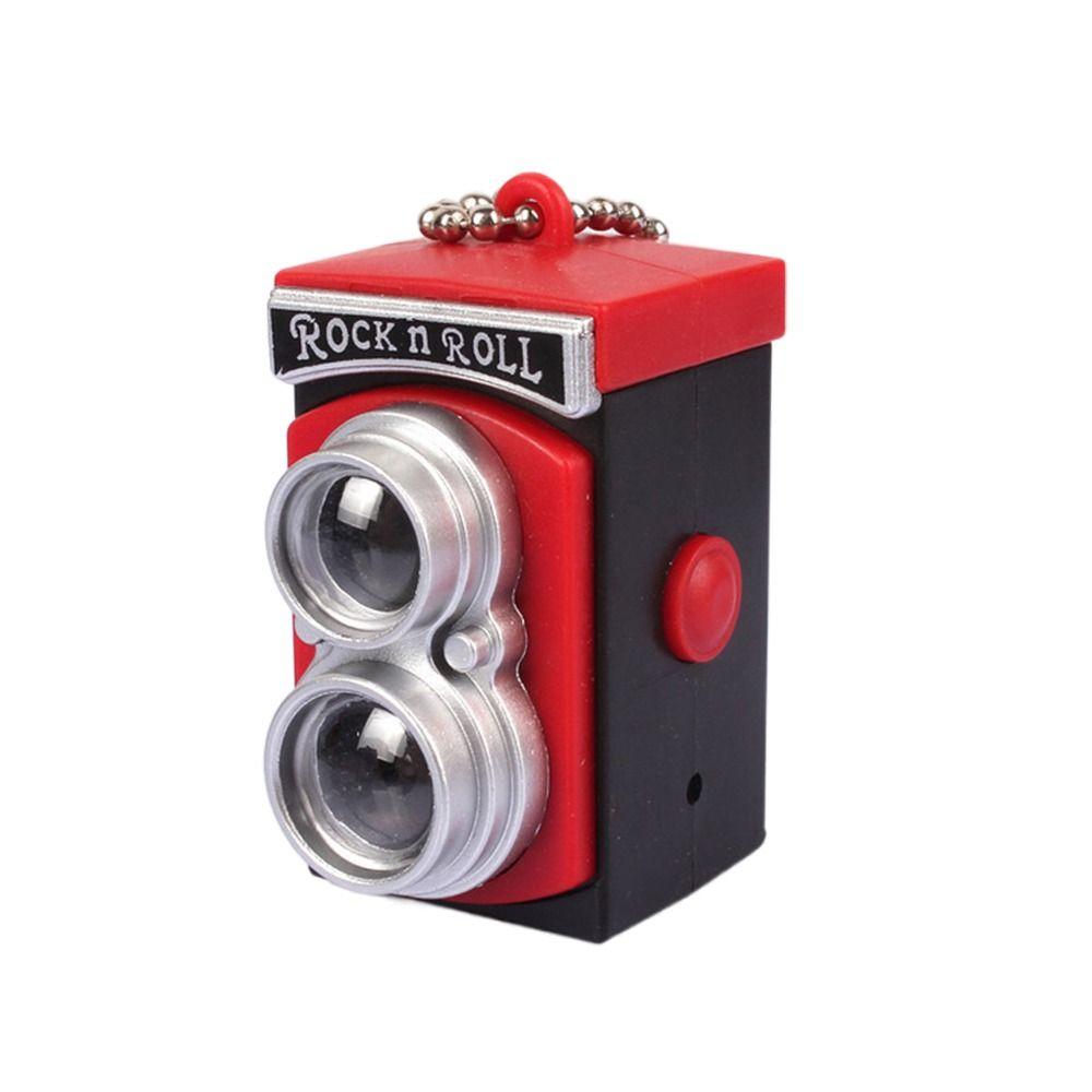 

Пластикова лялька Камера Намистини Ланцюжок Сумка Орнамент Кулон Подарунок Міні-камера Брелок Автомобільна сумка Орнамент червоний