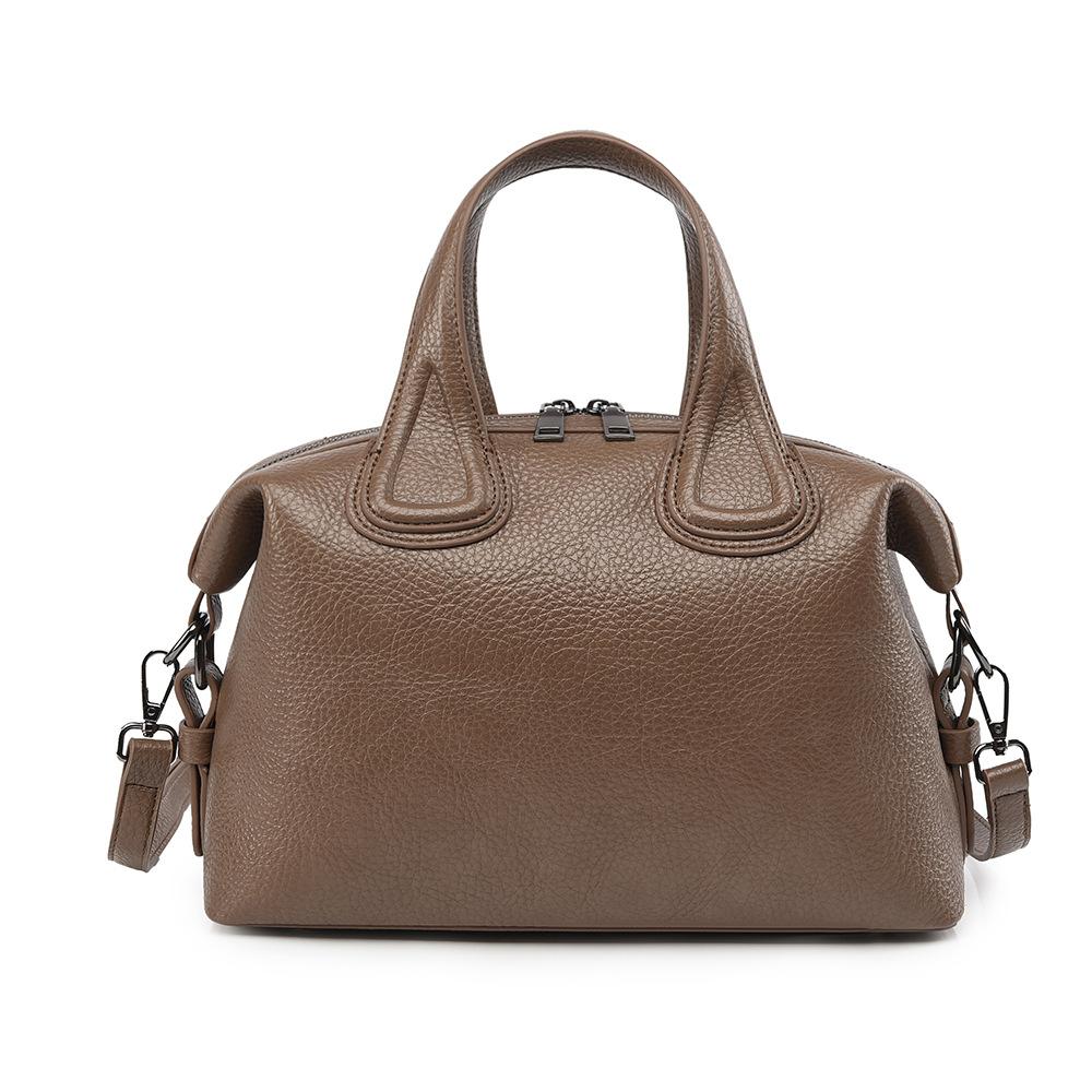 

Handbag European and American fashion large-capacity bag women s new high-end Boston bag commuter messenger bag women хаки
