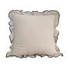 BUYNOW 1PC French ruffled skirt pillowcase without pillow core, living room sofa and bedroom cushion fabric decoration