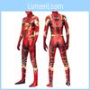 Marvel Steel Spider-man Cosplay Kostüm Ganzkörper-Outfit Mit Kapuze