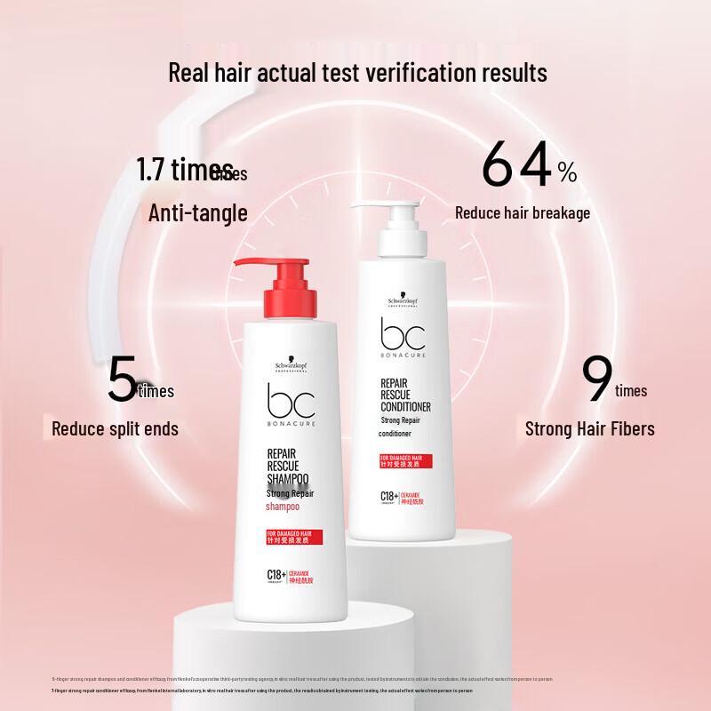Schwarzkopf BC Bonacure Repair Rescue Shampoo & Conditioner Set