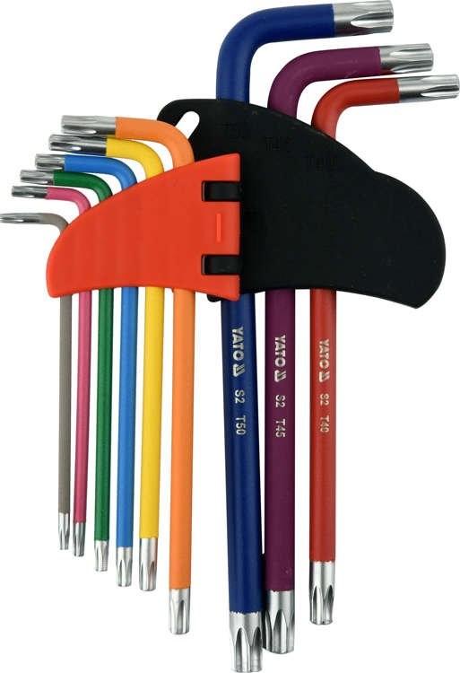 Torx Tr T10-t50 Wrench Set 9 Pcs YT-05633 YATO