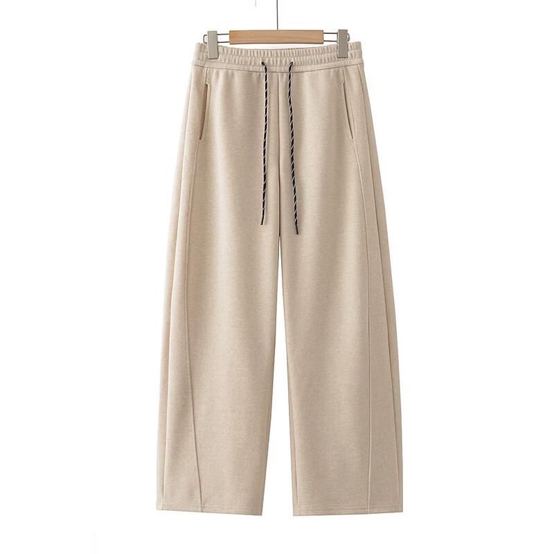 Middle-Aged Women's Comfortable Breathable Drawstring Pants