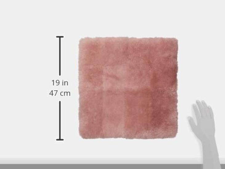 Piele de oaie australiană cireș 40 x 40 scaun ușor făcut în NC067RO pernă, natural, cu păr scurt, floare, cm, culoare, pernă, Japonia,