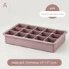 6/15 Grid Big Ice Tray Mold Giant Jumbo Large Food Grade Silicone Ice Cube Square Tray Mold Diy Ice Maker Ice Cube Tray With Lid