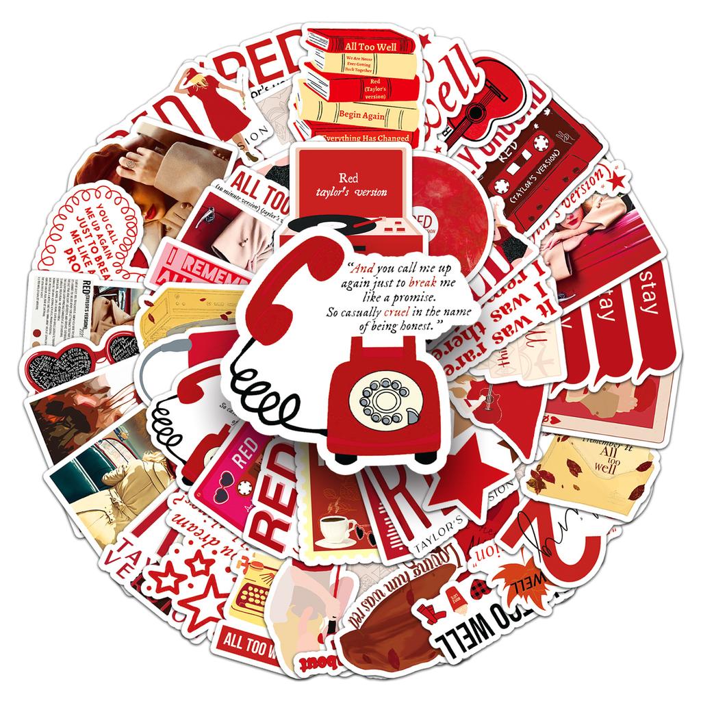 Fun Sticker Pack For Water Bottles, Luggage, Laptop, And Phone Case Decoratio