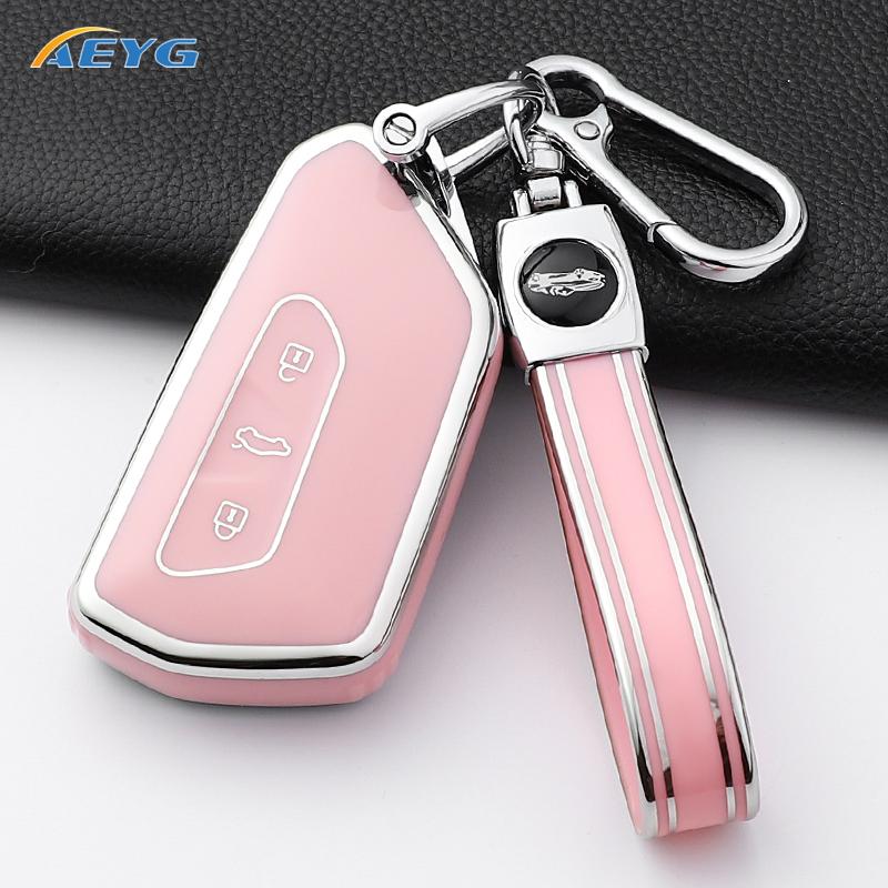 Car Key Case Cover Shell Fob For Vw Volkswagen Golf 8 Mk8 Cupra Skoda Octavia A8 Seat Leon Mk4   Accessories