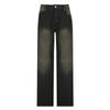 Jeans Y2K Street Baggy Moda Americana Retrò Pantaloni Denim Larghi Base Grunge Vita Bassa Pantaloni da Tuta Donna Coreana