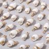 2pcs Ocean Shell Conch Pendant Charms For Jewelry Making Supplies Copper Beach Accessories DIY Earrings Necklace Keychain Charm
