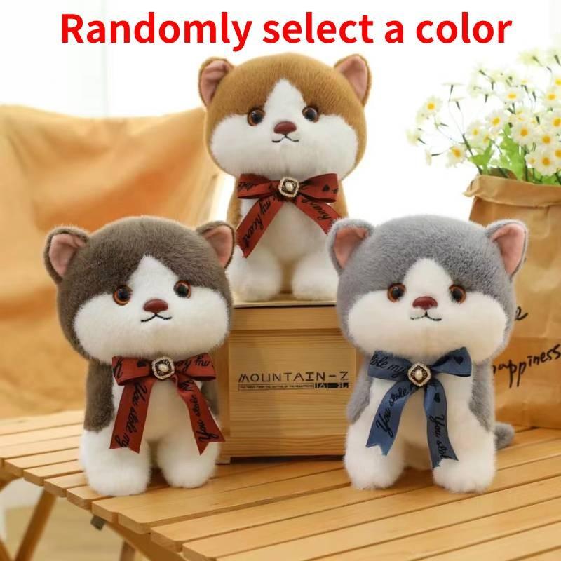 Plush Cat Fluffy Toy Cute Tricolor Cartoon Girl Children Birthday Holiday Gift