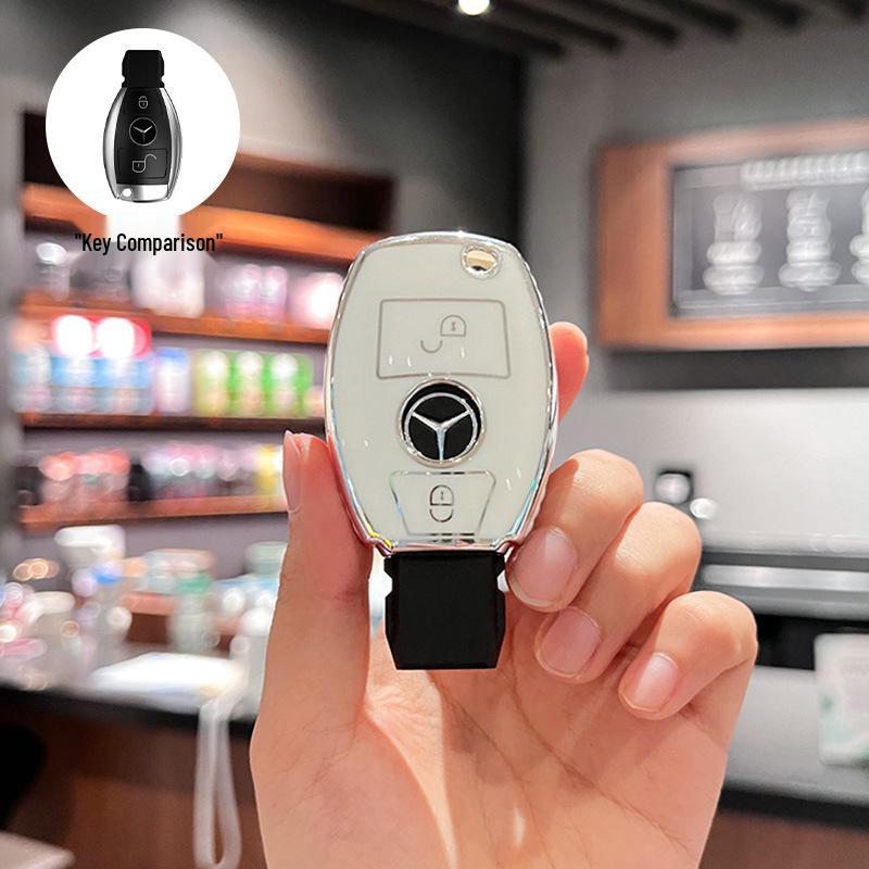 Mercedes Key Cover for GLA200, C200L, A-Class A180L, GLC260L, B-Class 260GLK, R-Class