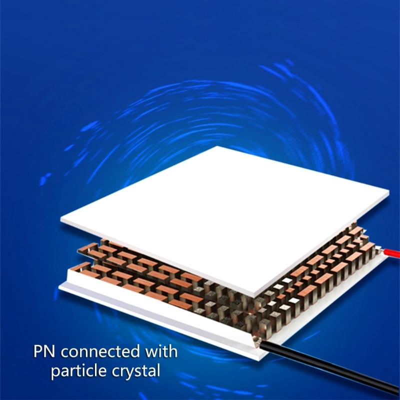 TEC1-12703 Kühlkörper 12V 12A 29,7W Thermoelektrisches Kühlpad 30mmx30mm Kühl-Peltierplattenmodul