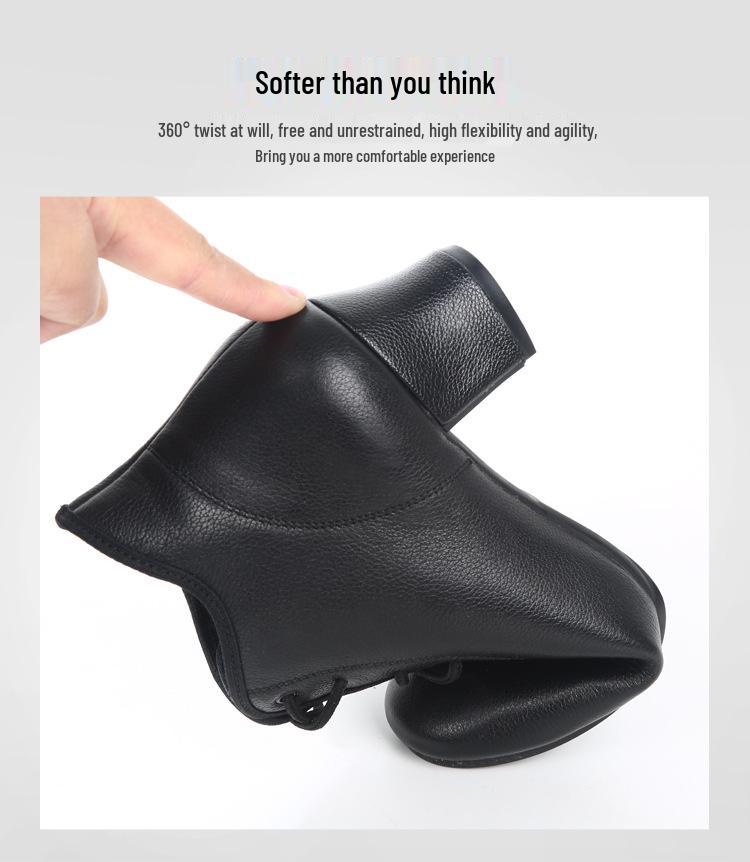 Women's Soft Sole High-Top Latin Ballroom Dance Boots