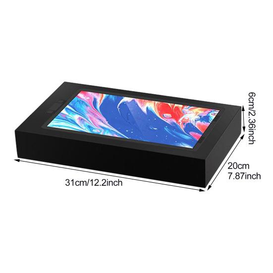 Laptop Screen Extender Protector Storage Box Shockproof Impact Resistant Compact Design Portable Monitor Carrying