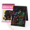 Colorful Kindergarten DIY Scratch Art Doodle Book for Kids