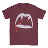 Vampire Lips Unisexs T Shirts Casual Tee Shirt Short Sleeve Crew Neck Tshirt Cotton Plus Size Tops