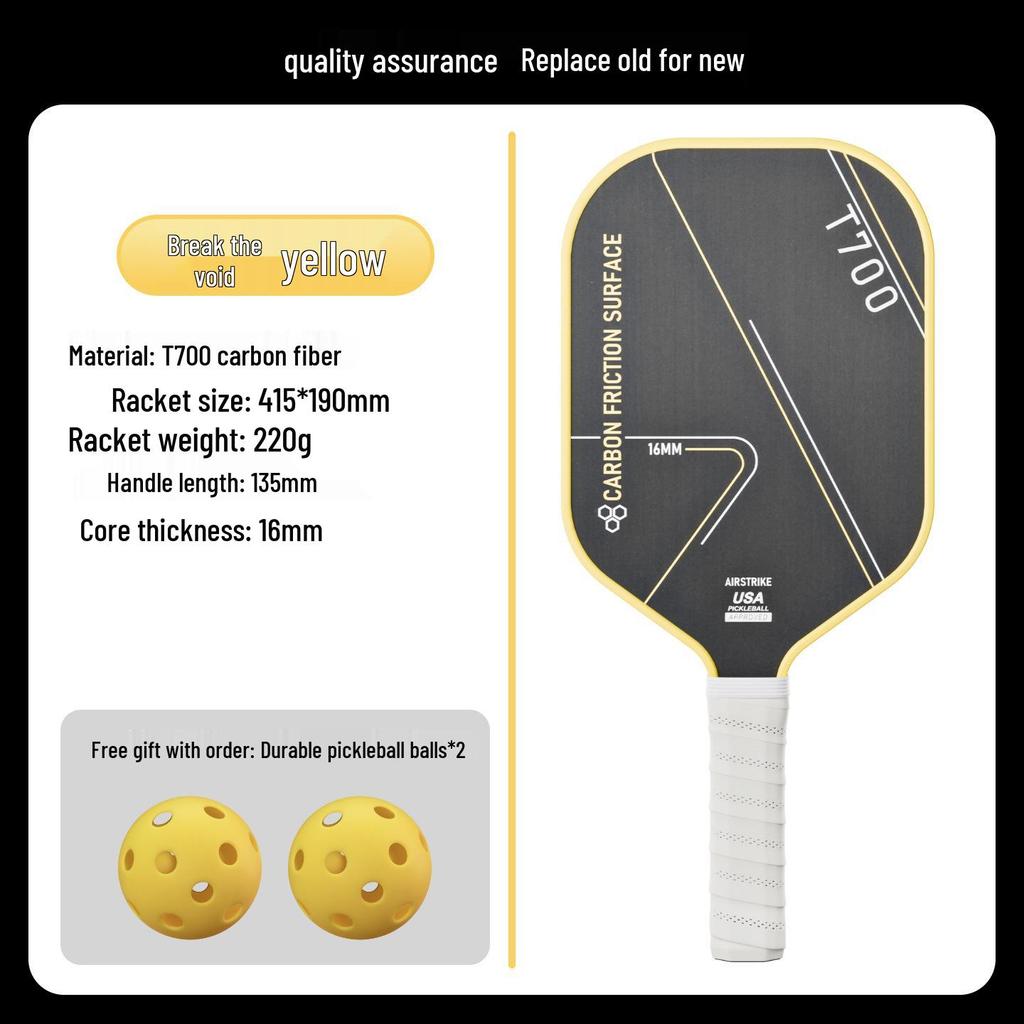 Carbon Fiber Pickleball Paddle Set for Adults & Children