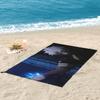 My Hero Academia Dabi Anime Manga MHA Blueflame Beach Towel Soft Microfiber Quick Dry Absorbent Quick Towels For Swimming