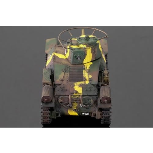 PLATZ/MONO Dragon 1/35 Scale Tanks of the World 7 WWII Type 97 Chi-Ha Early Model Plastic Model Kit MD007 (Tank)