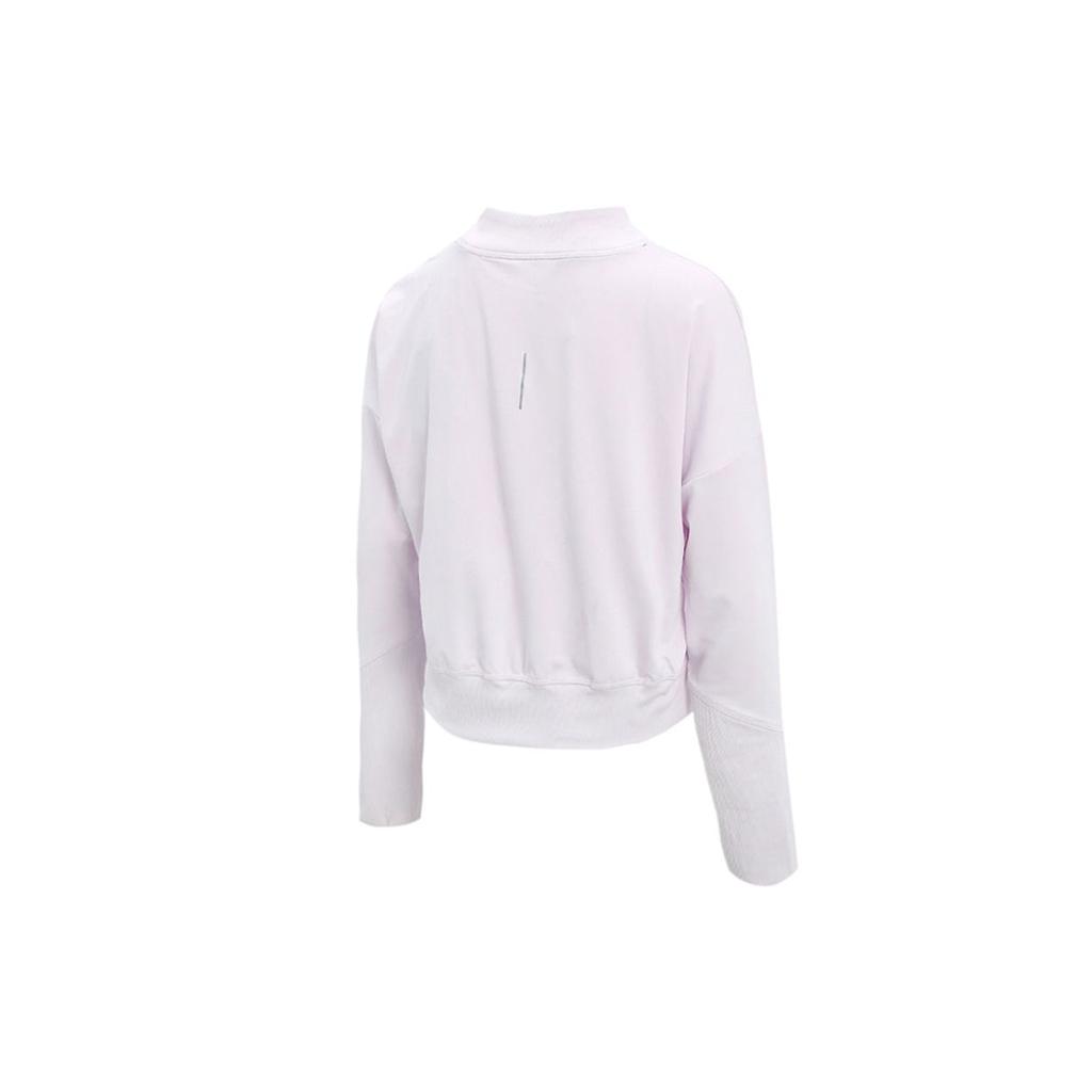 Nike Running Training Pullover Long Sleeve Sports T-Shirt Women Tops Pink DA1057-573