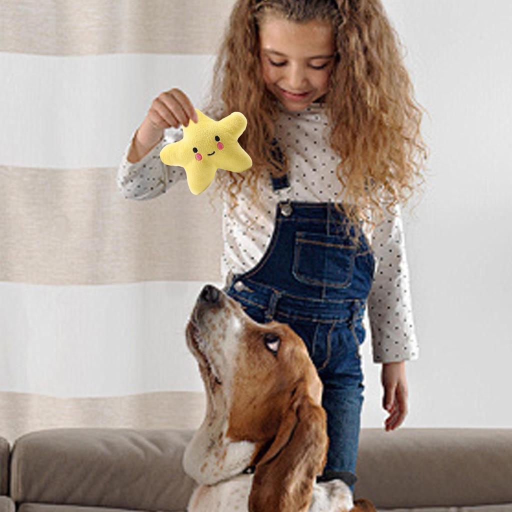 Dog pet plush cartoon animal toy interactive sound anti-demolition home large and small dog boredom companion toy