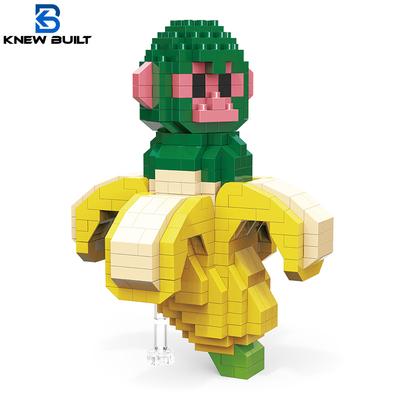 Mythisches Affen Bananin Tier KI Shan Hai Jing Mikro Mini Baustein Spielzeug - Ideales Geschenkspiel für Kinder Bildungs-Montageset
