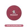 1Pcs Car Accessories Water Cup Mat Leather Silent Coaster For Peugeot 408 4008 308 3008 Rifter 5008 508 2008 208 301 RCZ 407 108