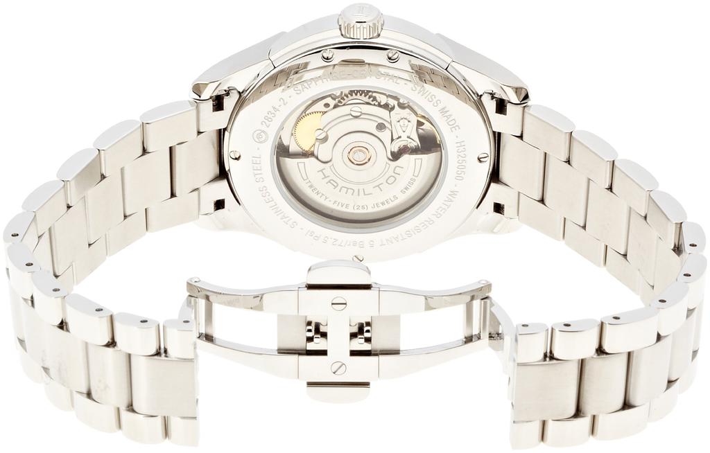 HAMILTON Official Jazzmaster Day Silver [Hamilton] Watch, Warranty, Date, Dial, H32505151, Men's, [Official Import]