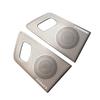 2pc Stainless Postern Door Speaker Audio Ring Cover Trim Fit for Ford  Everest Endeavour 2015 2016 2017 2018