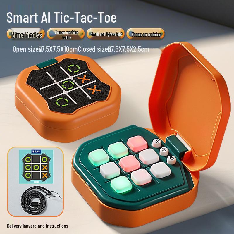 Smart Tic-Tac-Toe: Kids  Educational Handheld Game for Logical Thinking and Parent-Child Interaction