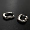 Retro Graffiti U-shaped Earrings Hip-hop Fashion Temperament Ear Buckle Style Simple Personality Affordable Dainty Daily Wear Earrings