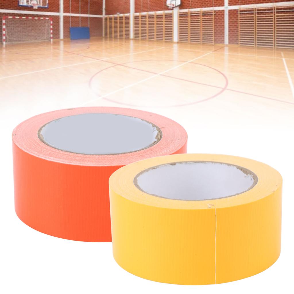 Court Marking Tape Sports Court Tape Powerful Adhesion 20 Meters Outdoor Court Marking Tape for Ball Games Venues