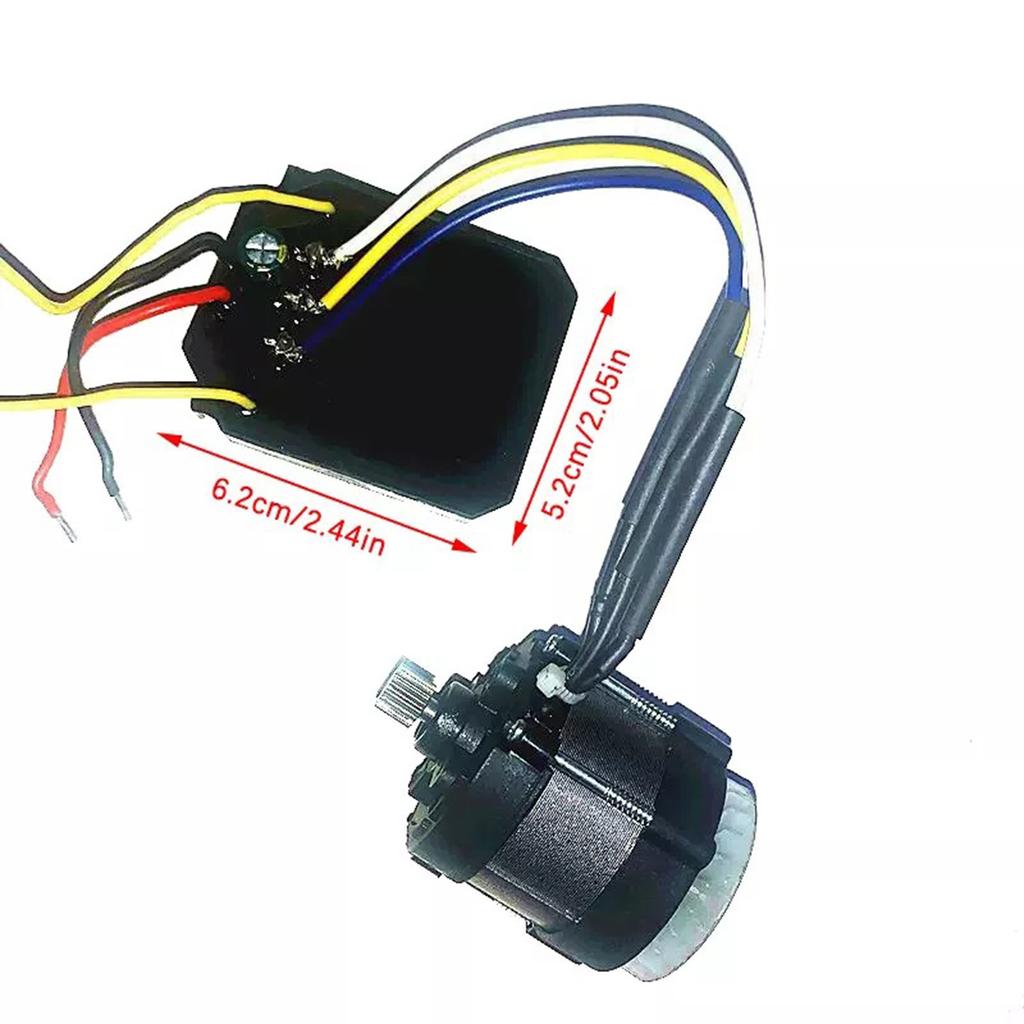 Cordless Electric Chainsaw Brushless Motor Replacement 21V 14 Teeth Small Brushless Motor Single Hand Saw Special Motor